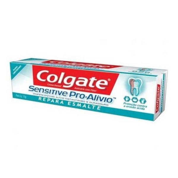 Colgate Sensitive Pro Alivio Creme Dental Repara Esmalte 110g