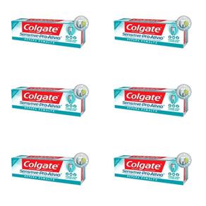 Colgate Sensitive Pro Alivio Creme Dental Repara Esmalte 50g - Kit com 06