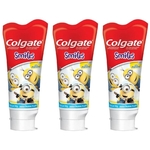 Colgate Smiles Creme Dental Infantil Minions 100G Kit Com 3