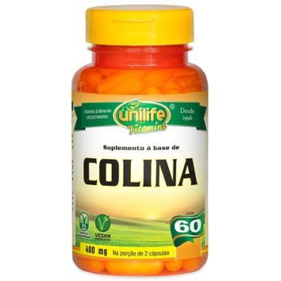 Colina Vitamina B8 60 Cápsulas