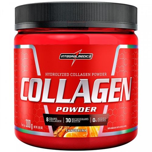 Collagen Colágeno Powder Tangerina 300g Integralmedica