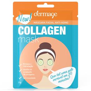 Collagen Mask Máscara Facial Anti-Idade Sachê 10G