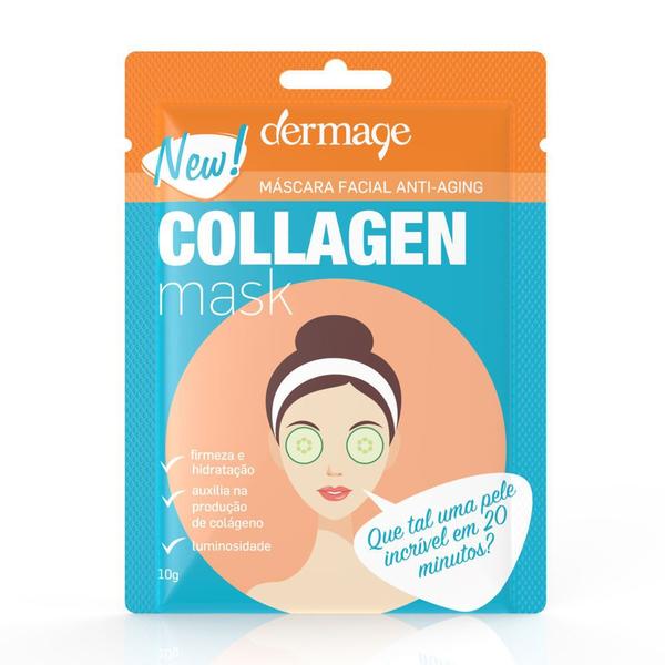 Collagen Mask Máscara Facial Anti-Idade Sachê 10g
