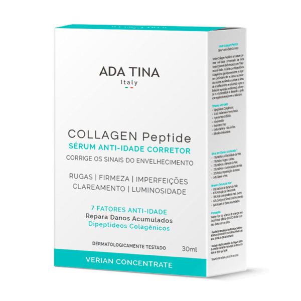Collagen Peptide Ada Tina Sérum Anti-Idade Corretor 30ml