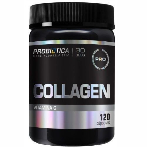 Collagen + Vitamina C - 120 Cápsulas - Probiótica