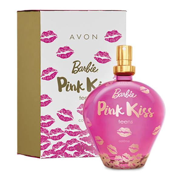 Colônia Barbie Pink Kiss 50ml