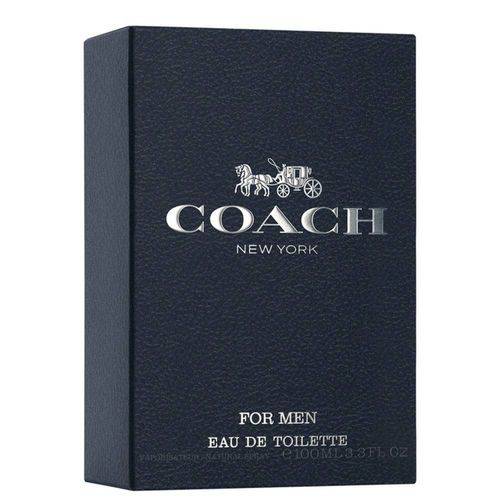 Colônia Coach For Men EDT- Masculino 100ml - Perfume