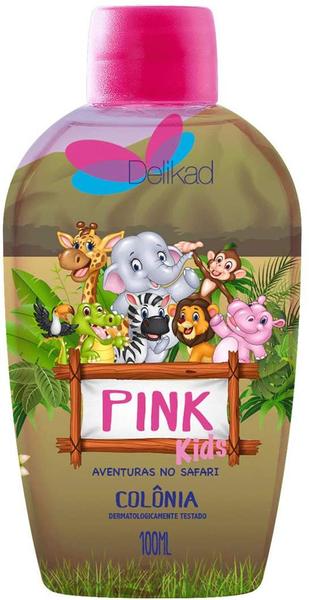 Colônia Delikad Kids Safari Pink 100ml