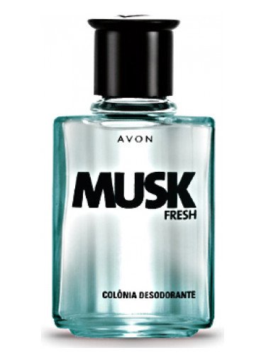 Colônia Desodorante Musk Fresh Avon