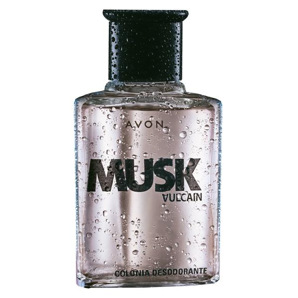 Colónia Desodorante Musk Vulcain - 90ml