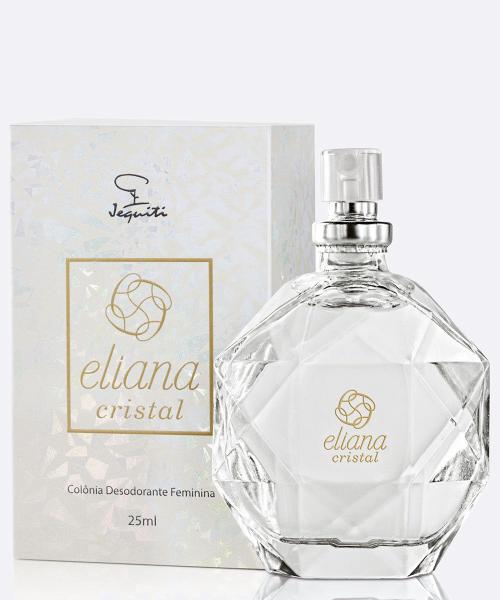 Colônia Feminina Desodorante Eliana Cristal Jequiti 25ml