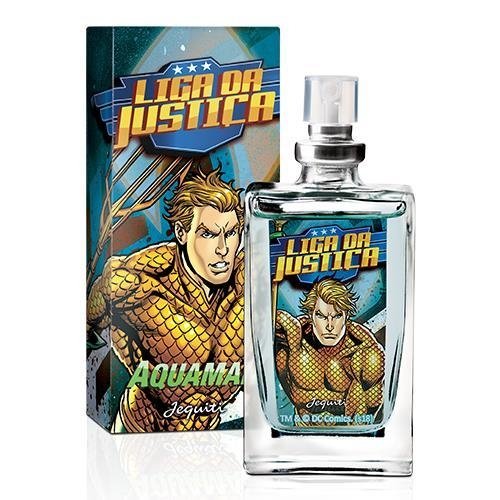 Colônia Infantil Masculina Liga da Justiça Aquaman Jequiti