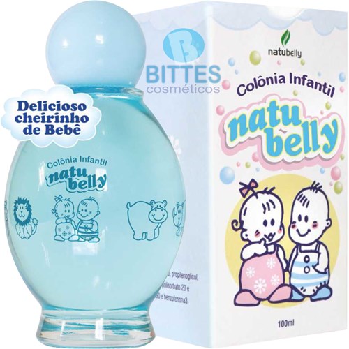Colônia Infantil Natubelly Cosmeticos