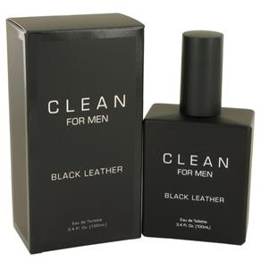 Colonia Masculina Clean Clean Black Leather Eau de Toilette Spray By Clean Eau de Toilette Spray 100 ML Eau de Toilette Spray