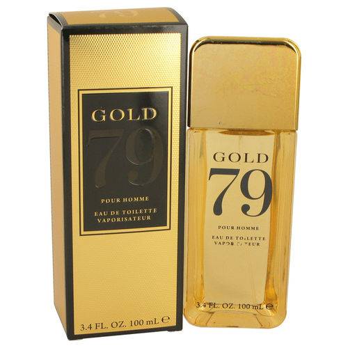 Colônia Masculina Gold 79 Colônia Yzy Perfume 100 Ml Eau de Toilette
