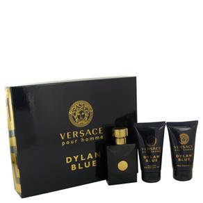 Perfume Masculino Pour Homme Dylan Blue CX. Presente Versace Eau de Toilette Balsamo Pos Barba G - 50ml