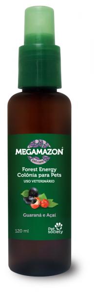 Colônia Megamazon Pet Society Forest Energy Guaraná Açaí 120 Ml - Pet Society
