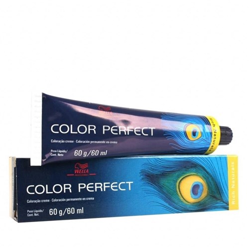 Color Perfect Tintura 60G - 7.07 - Louro Médio Natural Mar