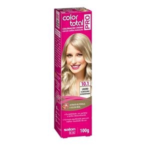 Color Total Pro Salon Line Coloração Creme - 10.1 Louro Claríssimo Acinzentado