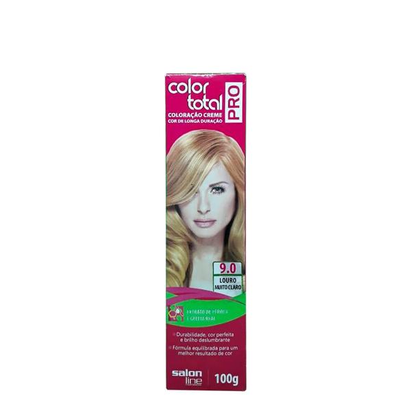 Color Total Pro Salon Line Coloração Creme 100g - Salon Line Professional