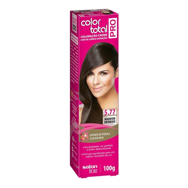 Color Total Pro Salon Line Coloração Creme 100g - Salon Line Professional