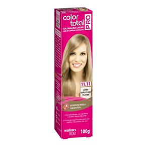 Color Total Pro Salon Line Coloração Creme - 11.11 Louro Super Claro Platina