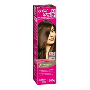 Color Total Pro Salon Line Coloração Creme - 5.0 Castanho Claro