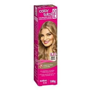 Color Total Pro Salon Line Coloração Creme - 8.31 Bege Pérola