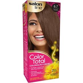 Color Total Salon Line Coloração Cor 6.7 Chocolate