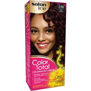 Color Total Salon Line Coloração Cor 3.66 Acaju Purpura