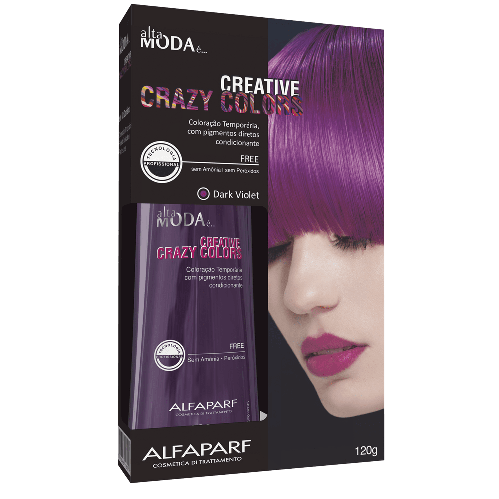 Coloração Altamoda Crazy Color Dark Violet