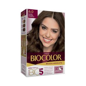 Coloração Biocolor Beleza Absol. - 6.0 Louro Escuro Clássico