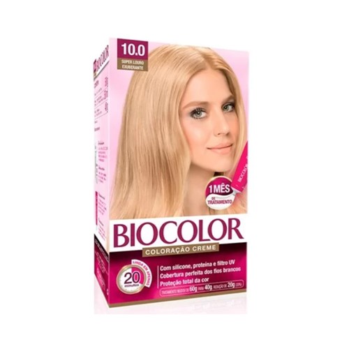 Coloração Biocolor Kit Creme 10.0 Louro Clarissimo