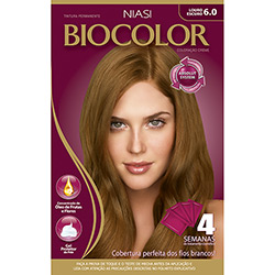 Coloração Biocolor Kit Louro Escuro 6.0 239g