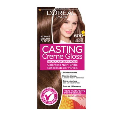 Coloração Casting Creme Gloss 600 Louro Escuro - L'Oréal