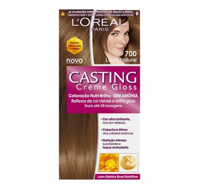 Coloração Casting Creme Gloss 700 Louro Natural - L'Oréal