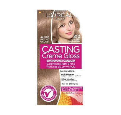 Coloração Casting Creme Gloss 810 Louro Champagne - L'Oréal