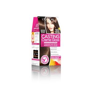 Coloração Casting Creme Gloss L`Oréal 400 Castanho Natural