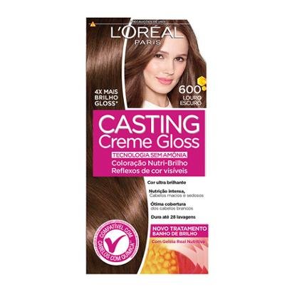 Coloração Casting Creme Gloss L'Oréal Paris 600 Louro Escuro