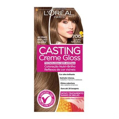 Coloração Casting Creme Gloss L'Oréal Paris 700 Louro Natural