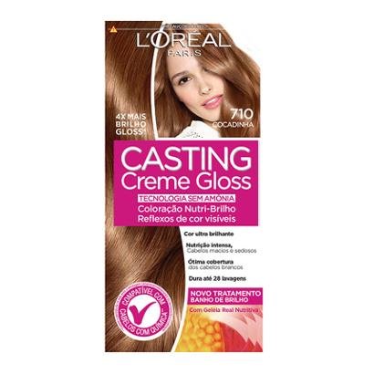 Coloração Casting Creme Gloss L'Oréal Paris 710 Cocadinha