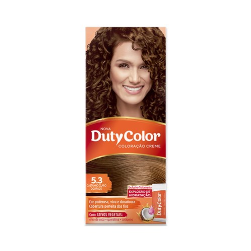 Coloração Color Duty 5.3 Castanho Claro Dourado