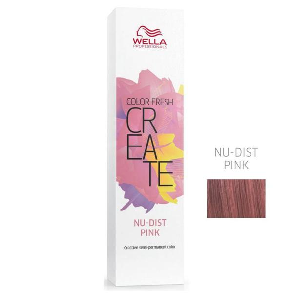 Coloração Color Fresh Create Nu-Dist Pink - Semipermanente 60G - Wella Professionals