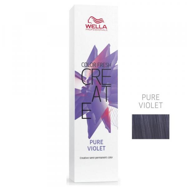 Coloração Color Fresh Create Pure Violet - Semipermanente 60G - Wella Professionals