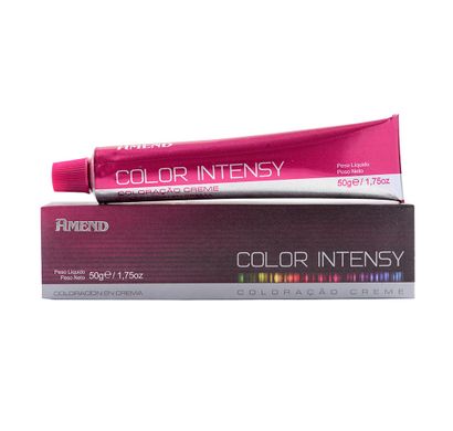 Coloração Color Intensy Proteína da Seda 901 Louro Ultra Claro Acinzentado 50g - Amend