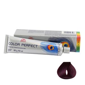 Coloração Color Perfect 0/66 Violeta Intenso 60g Wella