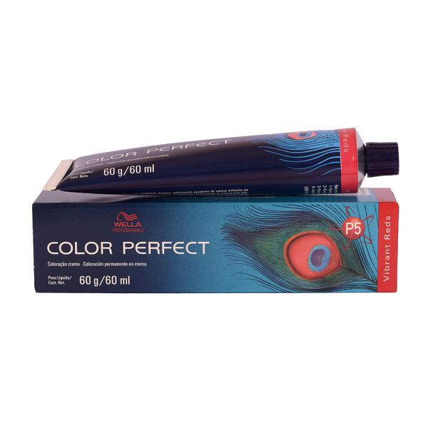Coloração Color Perfect Vibrant Reds 5/5 Castanho Claro Acaju 60g - Wella Profissionals