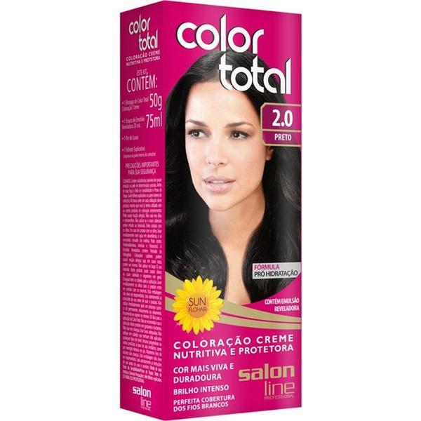 Coloração Color Total 2.0 Preto - Salon Line