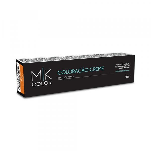 Coloração Creme com DPantenol 66.46 Louro Escuro Cobre Avermelhado Especial (Cereja) 50g - MK Color - Mk Cosmetics