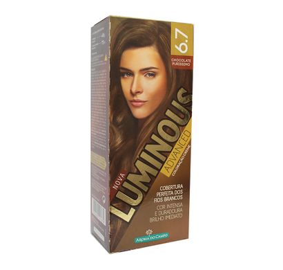 Coloração Creme Luminous Advanced 6.7 Chocolate Puríssimo - Luminous
